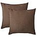 Produktbild Homes Kissenbezüge BESLIME-2Pcs Dekorative Kissenhülle, Home Dekorative Leinen-Optik Kissenhülle Kissenbezüge, Kissenbezüge mit unsichtbaren Reißverschluss (40cm*40cm)