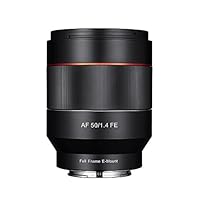 Obiettivo Samyang 1 AF050 F 14SFE 50mm F1.4 AF con messa a fuoco automatica per connettore Sony...