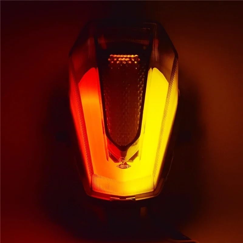 Luz trasera integrada de freno e intermitentes para GSX-R 1000 2017-2023 7