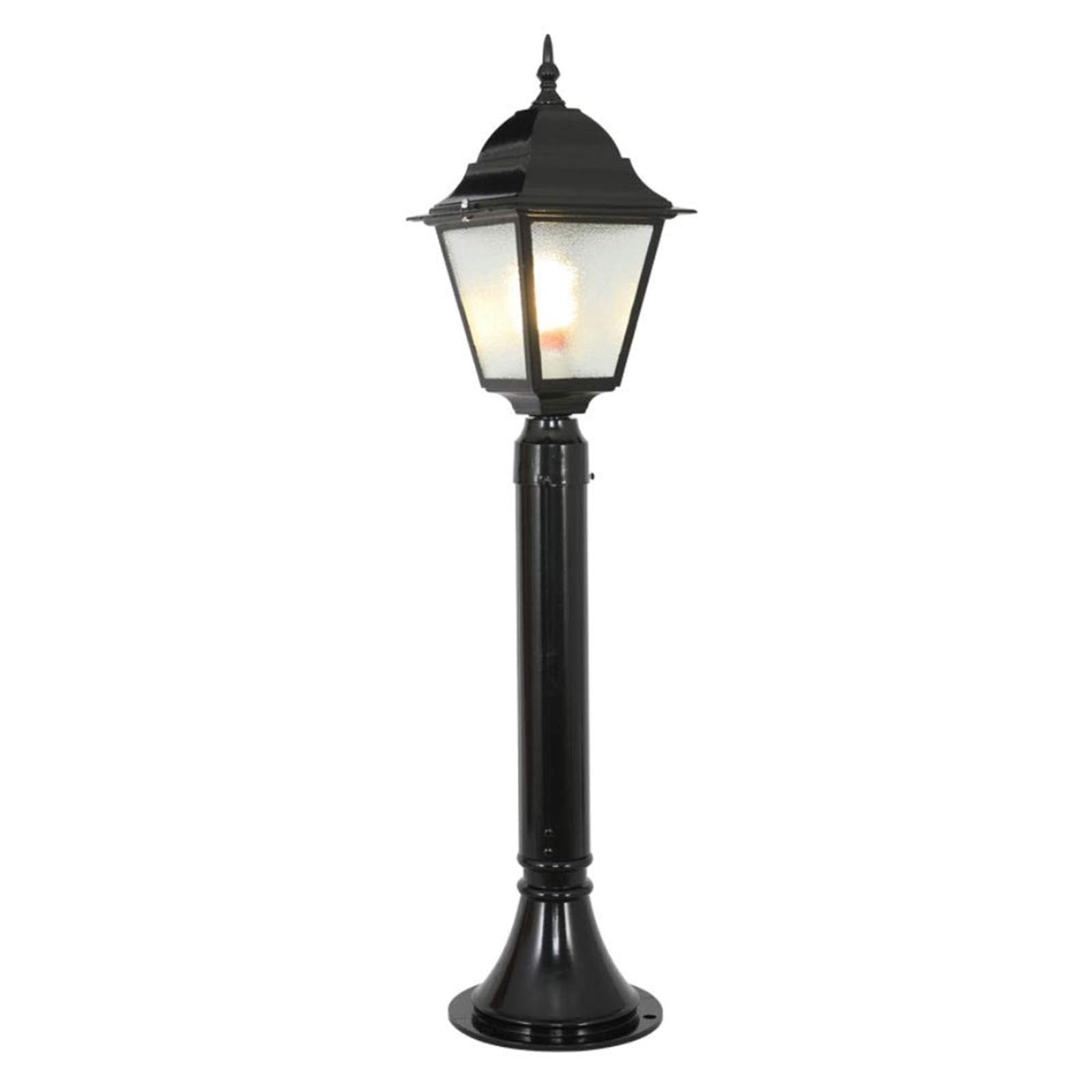 QUSYZD Solar Post Lights Outdoor Lamp Post Light, Post Lights Outdoor,Outdoor Lawn Lamp European Community Garden Lamp Lighting Villa Column High Pole Street Light Porch Patio,Onecolor-Large