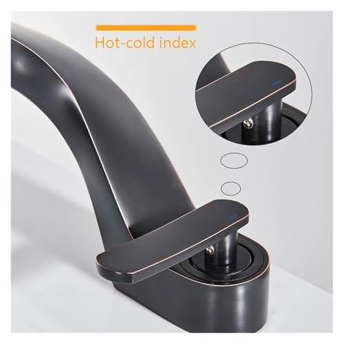 Grifo de baño en cascada monomando con control preciso de agua 6