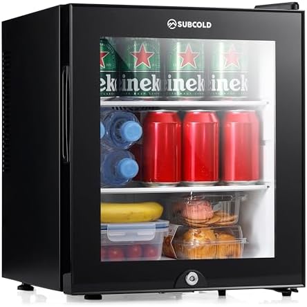 Subcold Aire30-G Mini Fridge | 30L | Frost-Free | Glass Door | LED