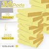 TKTB Yellow 1.5x2 in Sticky Notes + Index Tab and Arrow Flags