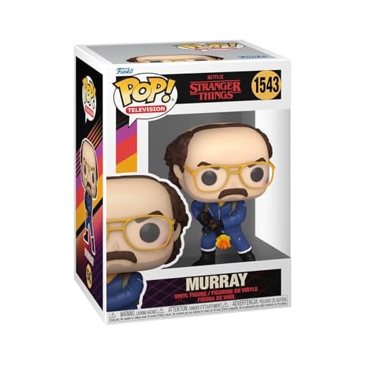 Funko Pop! TV: Murray Bauman with FT - Stranger Things - Figura de Vinilo Coleccionable - Idea de Regalo- Mercancia Oficial - Juguetes para Niños y Adultos - TV Fans