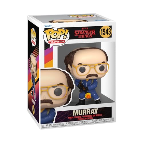 Funko Stranger Things Figura Vinilo Murray 1543 Unisex Pop! Multicolor PVC