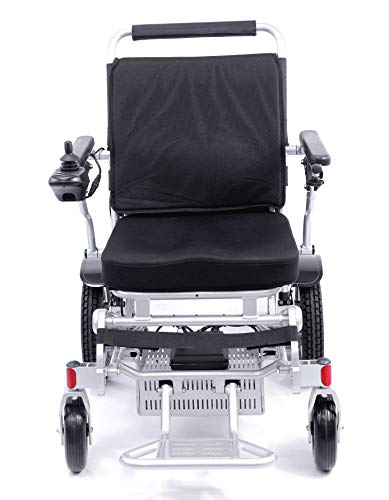 Karman Healthcare Tranzit Go Power Wheelchair Foldable Lightweight Silver