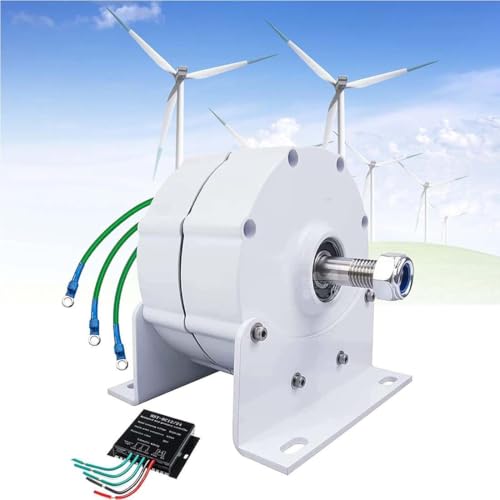 Generatore Trifase A Magneti Permanenti Ad Alta Efficienza Da 6000W-12000W, Alternatore 12V/24V/48V per Turbine Eoliche, Alimentatore Di Energia Rinnovabile Di Livello Industriale.