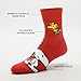 Bioworld Peanuts Snoopy and Woodstock Womens Chenille Cozy Crew Socks
