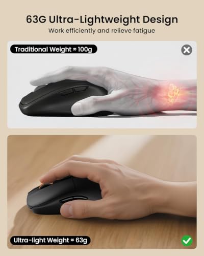 Image of ProtoArc KM310 Wireless Mechanical Keyboard and Mouse, No Backlight