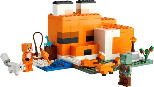 Lego Minecraft Le Refuge Renard 21178 Lego La Boîte - vue 8