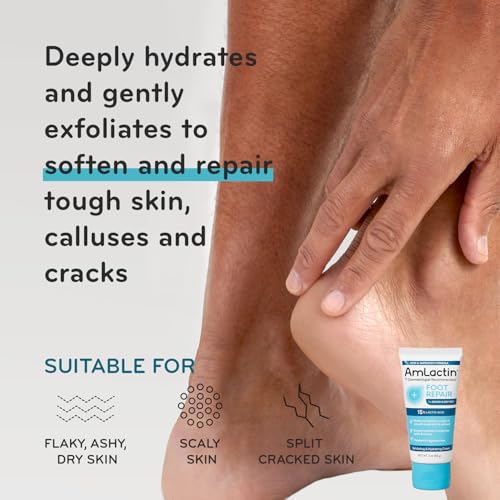 Amlactin Award-Winning Essentials Skin Care Set - Daily Nourish 12% Lotion, Ultra Smoothing Cream, Foot Repair Cream & Moisturizing Socks - Lactic Acid Moisturizer Gift Set For Whole-Body Skin Renewal thumb #4