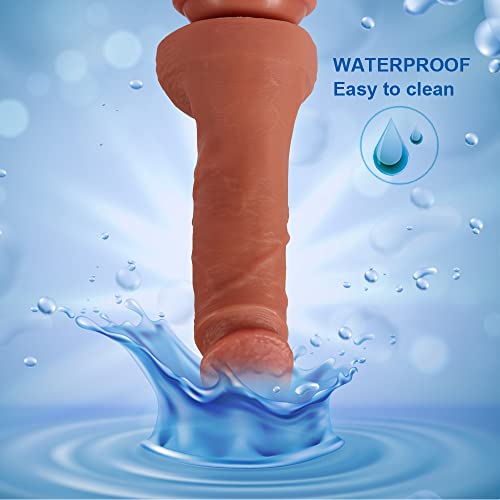 Anfei Realistic Dildo Dual Density Liquid Silicone Adult Sex Toys With Suction Cup For Female Masturbator #TOP3