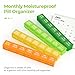 AUVON Moisture-Proof Monthly Pill Organizer, Large 28 Days Pill Box Case with Removable 4 Weeks Medication Organizer Rows, Travel-Friendly to Store Fish Oils, Vitamins, Supplements, Medications