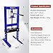 6T Hydraulic Shop Press, Heavy-Duty Adjustable h-Frame Garage Floor Shop Bearing Press with Stamping Plates to Straighten Bend or Press Parts, for Straightening/Automotive Repair/Garage Use