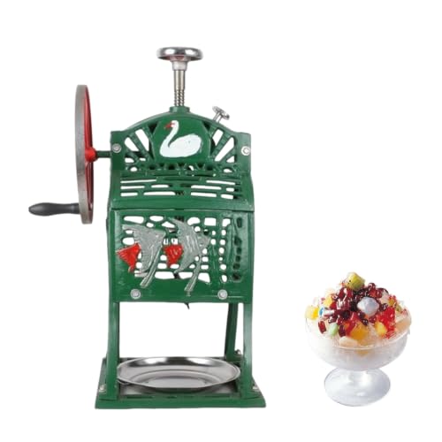 Machine à glace pilée en fonte robuste appareil manuel portable au design rétro