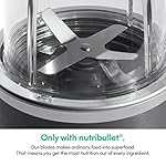 nutribullet Personal Blender for Shakes, Smoothies, Food Prep, and Frozen Blending, 24 Ounces, 600 Watt, Gray, (NBR-0601) - Image 4