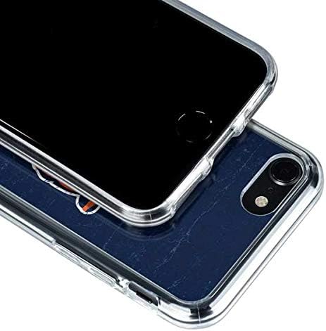 Skinit Clear Phone Case Compatible with iPhone SE (2nd & 3rd Gen) - Officially Licensed NFL Chicago Bears - Alternate Distressed Design