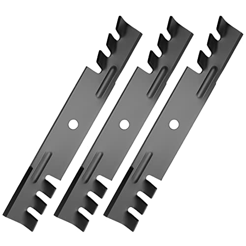 AEagle Mulchmesser für John Deere 46 Zoll Deck AM31100 M41967 050335 LT166 180 185 210 214 216 240 245 260 265 285 300 3166 F510 F525, 3er-Pack