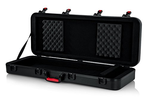 Gator Cases Molded Flight Case For 49-Note Keyboards With Tsa Approved Locking Latches And Recessed Wheels; (Gtsa-Key49) #TOP2