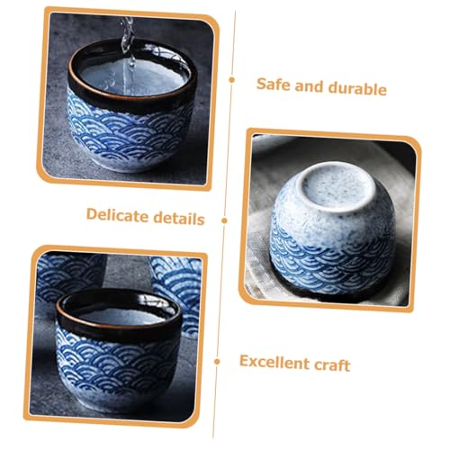 Tasses à thé japonaises céramique multifonctionnelles lot sûr et résistant