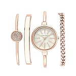 Anne-Klein-New-York-Analogue-Womens-Watch-Rose-Gold-Dial-Rose-Gold-Colored-Strap