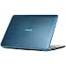 iPearl mCover Hard Shell Case for 15.6" ASUS F555LA Series Windows Laptop (Aqua)