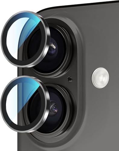 Image of 4youquality Back Camera Lens Protector for (iPhone 17 /16 /16 Plus Black)