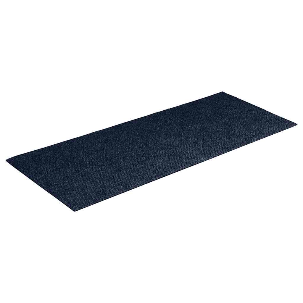 Tidyard Tapis d'escalier Auto-adhésifs 30 pcs Bleu 60x25 cm, Tapis Escalier Tapis de Sécurité pour Sol Protection, Aînés et Animaux
