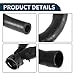 HOPESPANNER Radiator Hose for Jaguar XF X250 5.0 2010-2015 Rubber 1 Pcs Heating Water Pipe