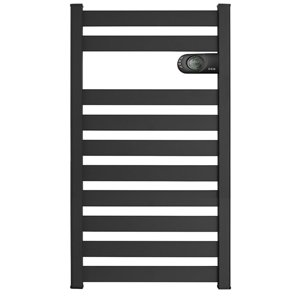 HJM Radiateur ZINNIA Sèche-Serviettes en Aluminium 750W – Sécurité Renforcée. Détection de Fenêtres Ouvertes. Chauffage Rapide. Faible Consommation d'Énergie. Fabriqué en Espagne