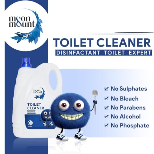 Image of Moon and Mount Toilet Seat Cleaner Liquid, All Purpose Cleaner, Citrus Fresh, 5L