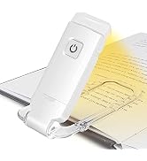 HONWELL Lampe de Lecture à pince à LED USB Liseuses LED Rechargeable avec Lampe de lecture pour l...