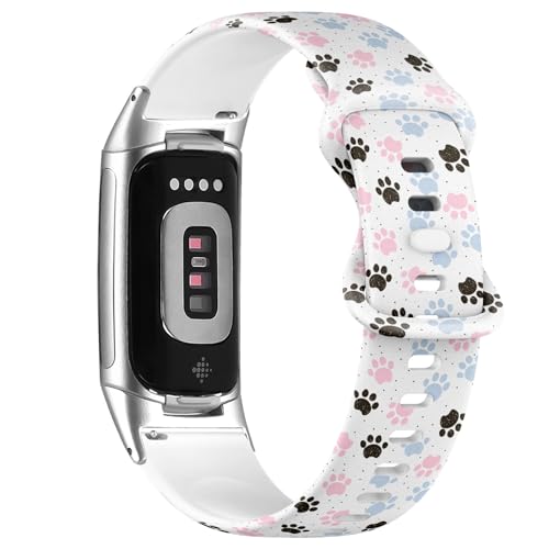 Bracelet de remplacement Fitbit Charge 5 souple pour homme femme