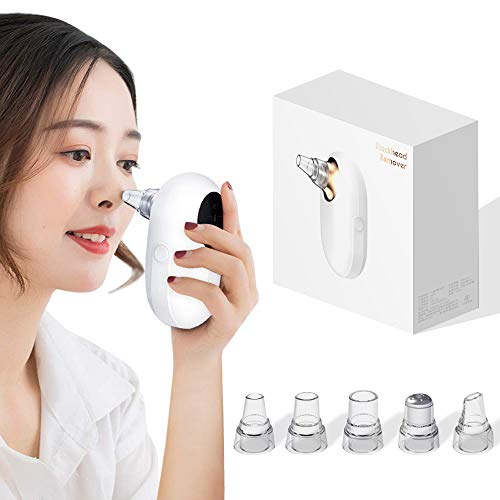 Blackhead Remover Vacuum Electric Blackhead Vacuum Cleaner Blackhead Extractor Tool Electric Suction Facial