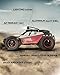 DEERC DE43 RC Cars 1:14 Scale Remote Control Car, 2WD High Speed 25 Km/h All Terrains Electric Toy Off Road RC Car Vehicle Truck Crawler with Two Rechargeable Batteries for Boys Kids and Adults