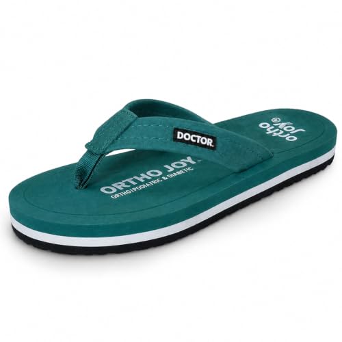 Image of ORTHO JOY EXTRA SOFT Ultra Cushion Slippers for Men's| Doctor | Lightweight & Comfortable| Orthopedic & Diabetic| Casual & Stylish| Non-Slip Durable Mcr Dr Chappals & House Flip flops For Gent's & Boy's