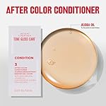 Revlon ColorSilk Tone + Gloss + Care Demi Permanent Hair Color, Dye Kit with Leave-In Scalp and Haircare Serum, 2x Shinier, 4x Stronger, 6 Light Brown, 4.5 fl oz - Image 4