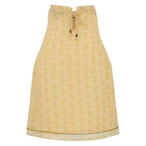 Pepe Jeans Para Mujer. PL304886 Top Maffie Amarillo (L), Casual, PoliéSter, Sin Mangas / Tirantes - 2