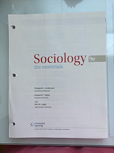 Llf Sociology Essentials 1305675886 Book Cover