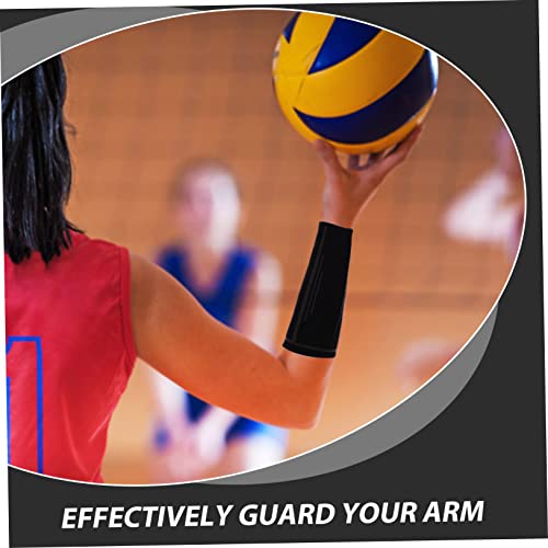 Sosoport 4 Pares Protetor De Braço De Vôlei Manga De Passagem De Vôlei Manga De Tiro Atlético Proteç
