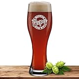 🎁 PERFEKTES GESCHENK – Das personalisierte Weizenglas ist das perfekte Geschenk zu jedem Anlass. Egal ob zu Weihnachten, zur Hochzeit, zum Geburtstag oder zum Jubiläum. Wer etwas ganz Besonderes sucht, hat mit diesem Glas das Richtige gefunden.