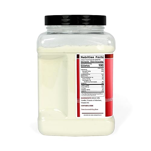 Hoosier Hill Farm Instant Whole Milk Powder, 1.5LB (Pack of 1)