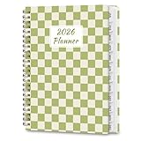 2026 Planner, Weekly and Monthly Calendar Academic Planning Book, Jan 2026 - Dec 2026, Agenda Calendar Planner for Office Supplies and Desk Accessories - A5 (6.3