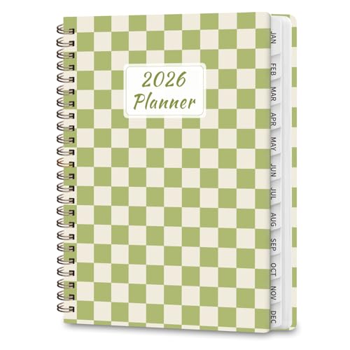 2026 Planner, Weekly and Monthly Calendar Academic Planning Book, Jan