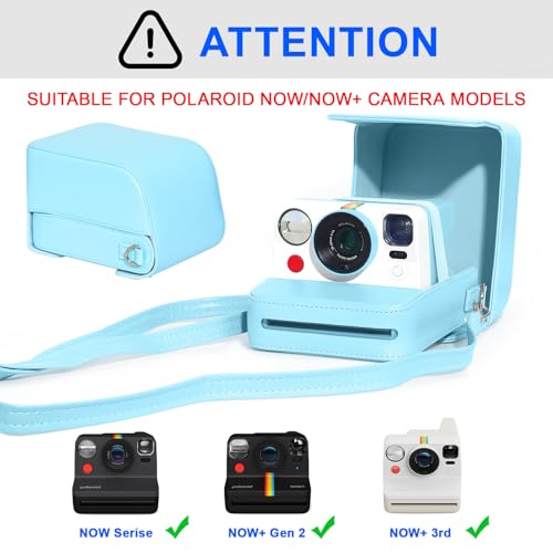 Funda protectora para cámara Polaroid Now serie, azul miniatura 4