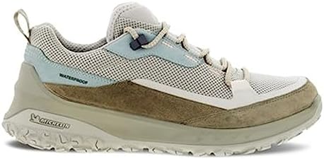 ECCO Women's Ultra Terrain Low Waterproof Hiking Shoe, SAGE/Gravel, 9-9.5 | Image 1