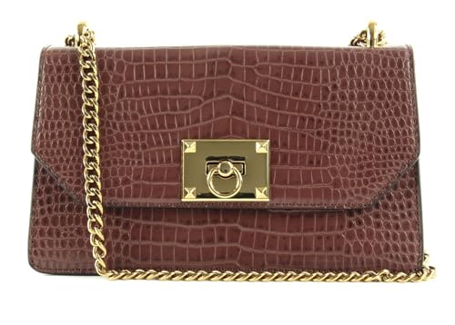 Bolso de noche Nora Coffee SEIDENFELT MANUFAKTUR: el bolso bandolera marrón cómodo y compacto