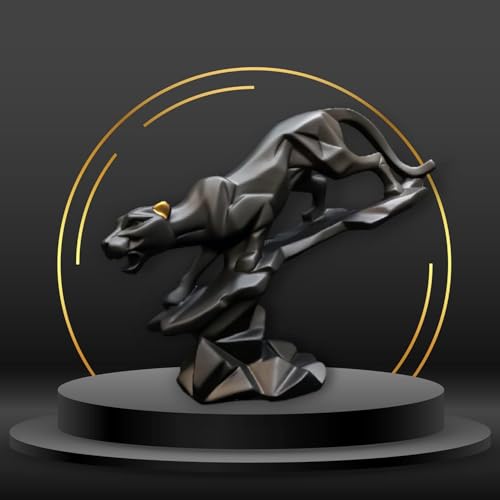 Image of Black Panther Showpiece for Home Decor Showpiece | Statue for Home Decorative Item (Modern Panther)