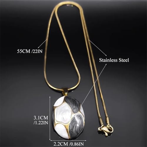 Collier acier inoxydable or avec pendentif rose raffiné