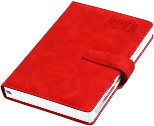 �蒠 2026�N 1��?12���n�܂� �f�C���[�m�[�g A5 �A�W�F���_�u�b�N �V�X�e���蒠 �_�C�A���[ �r�W�l�X�蒠 �v�����i�[ �h���h�� 1��1�y�[�W (���b�h)